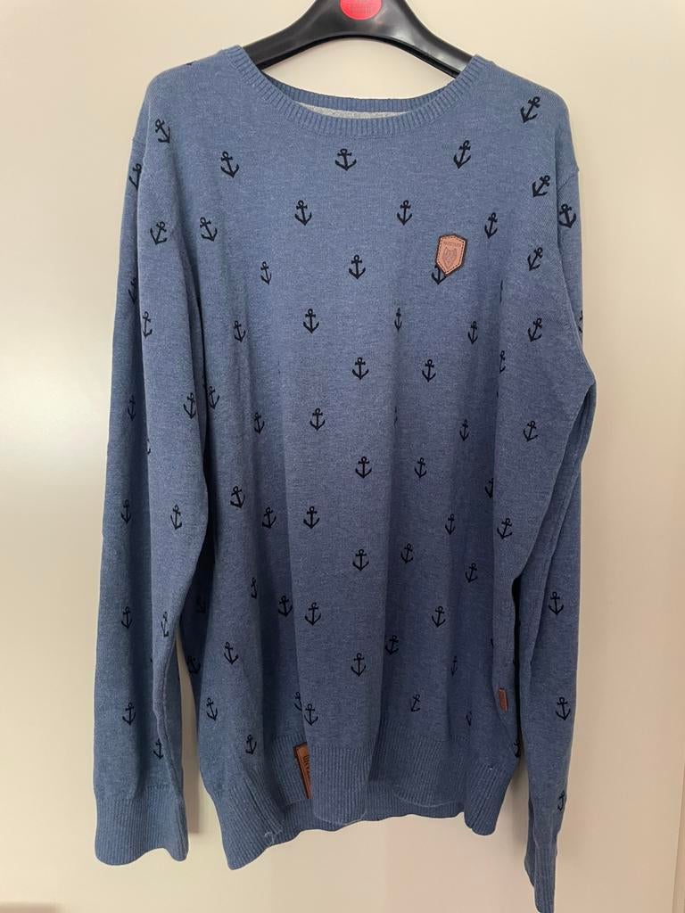 Trui Naketano blauw maat XXL, Ophalen of Verzenden, Zo goed als nieuw, Overige maten, Blauw
