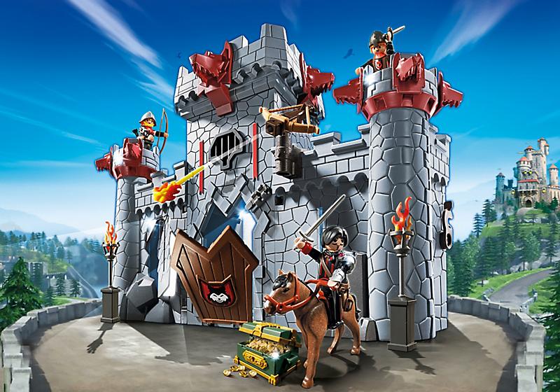 6697 meeneemburcht van de Zwarte Baron, Kinderen en Baby's, Speelgoed | Playmobil, Ophalen of Verzenden, Nieuw, Complete set