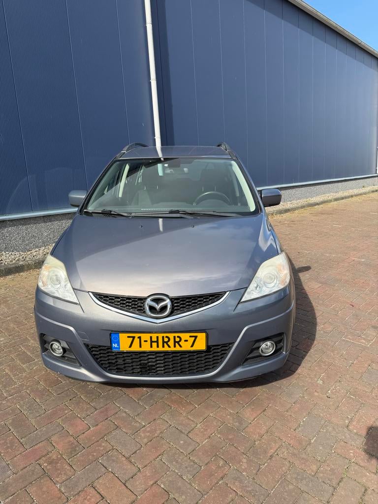 Mazda 5 2.0 2009 Grijs “ 7 zitter “, Auto's, Mazda, 145 pk, 4 cilinders, 7 stoelen, Origineel Nederlands