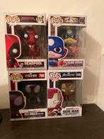 Funko Pop Marvel - Deadpool, Miles Morales, Soldier Supreme,, Ophalen of Verzenden, Zo goed als nieuw