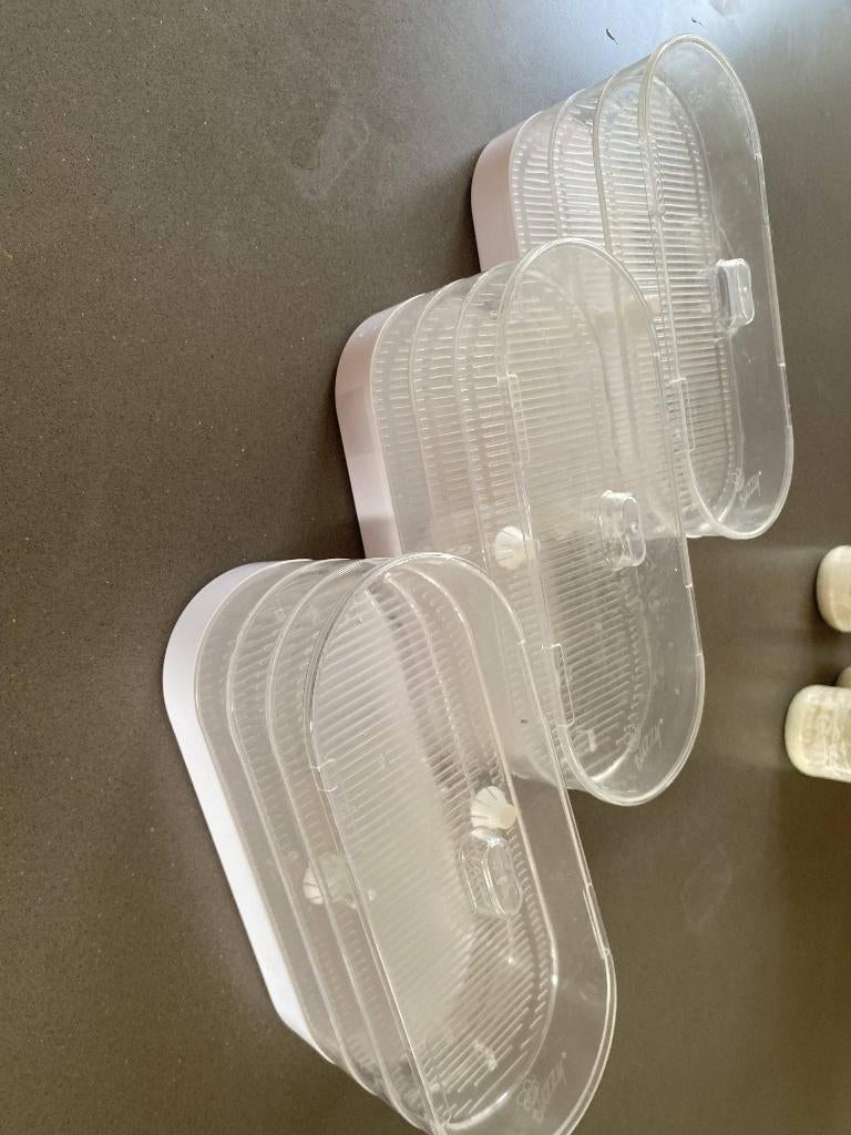 3 sets  3 laags Kiemtoren Buzzy voor zaden en granen, Ophalen, Kunststof, Binnen, Zo goed als nieuw