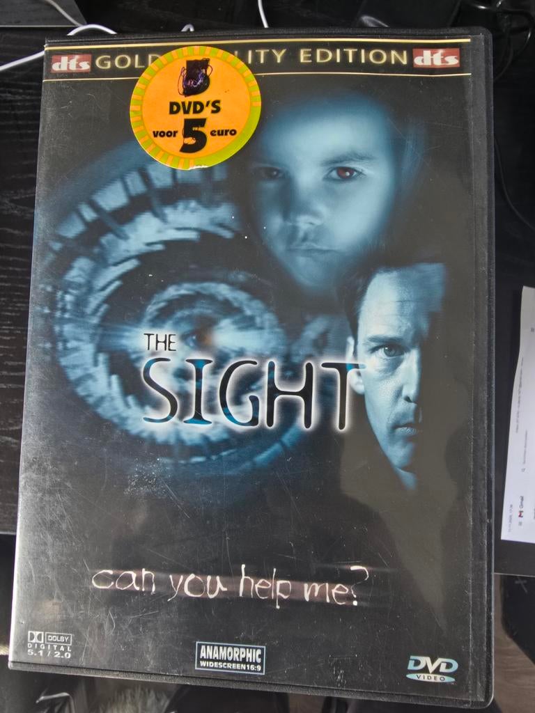 The Sight DVD - Spannende thriller, Vanaf 12 jaar, Ophalen of Verzenden, Gebruikt
