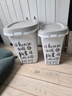 2 mooie voertonnen, Ophalen, Hond