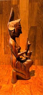 Mooi handgesneden houten beeld Balinese danseres, Ophalen of Verzenden