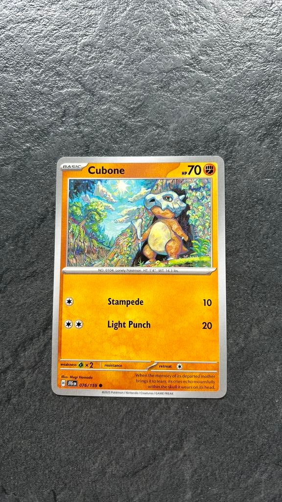 Cubone, Ophalen of Verzenden, Zo goed als nieuw