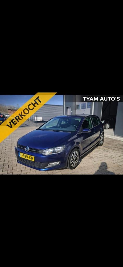 Volkswagen Polo 1.4 16V FSI 86pk | TEAM | Stoelverwarming, Auto's, Voorwielaandrijving, 970 kg, 40 €/maand, Zwart