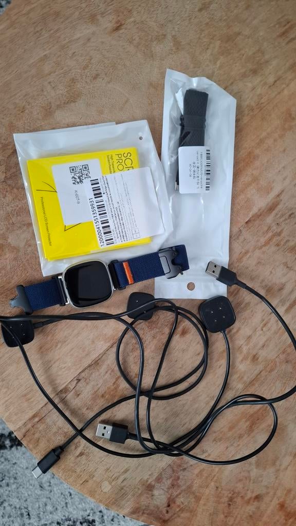 Fitbit Versa 3, Ophalen, Gebruikt, Zwart, Fitbit