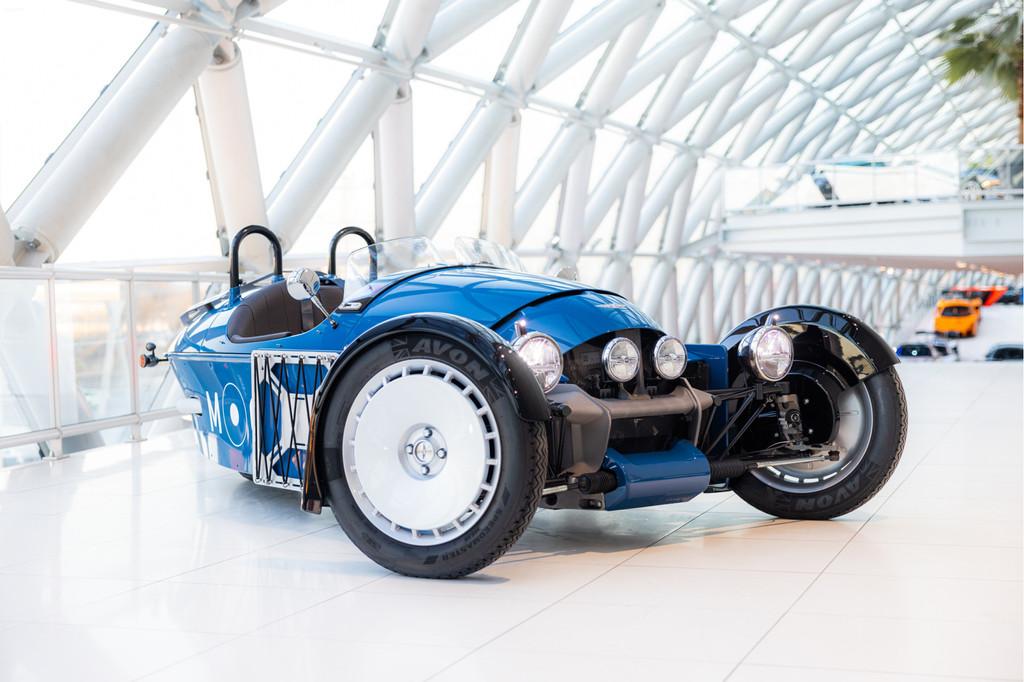Morgan Super 3 | Full options | Moto Lita steering wheel | L, Auto's, 1497 cc, Gebruikt, Overige carrosserieën, Blauw