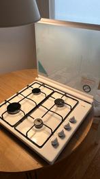 Gaskookplaat opbouw vrijstaand etna kgv358wit, Witgoed en Apparatuur, Kookplaten, Ophalen, 4 kookzones, Zo goed als nieuw, Energieklasse A of zuiniger