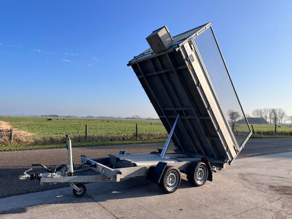 Hapert cobalt elektrische kieper kipper kiepwagen loofrekken, Ophalen, Gebruikt