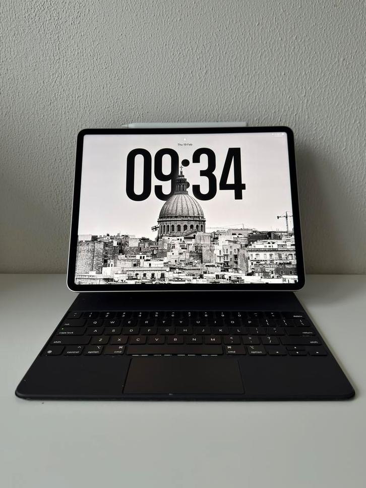 iPad Pro 12.9" M1 1TB 16GB RAM+Magic Keyboard+Apple Pencil 2, Computers en Software, Apple iPads, Refurbished, Apple iPad, Wi-Fi