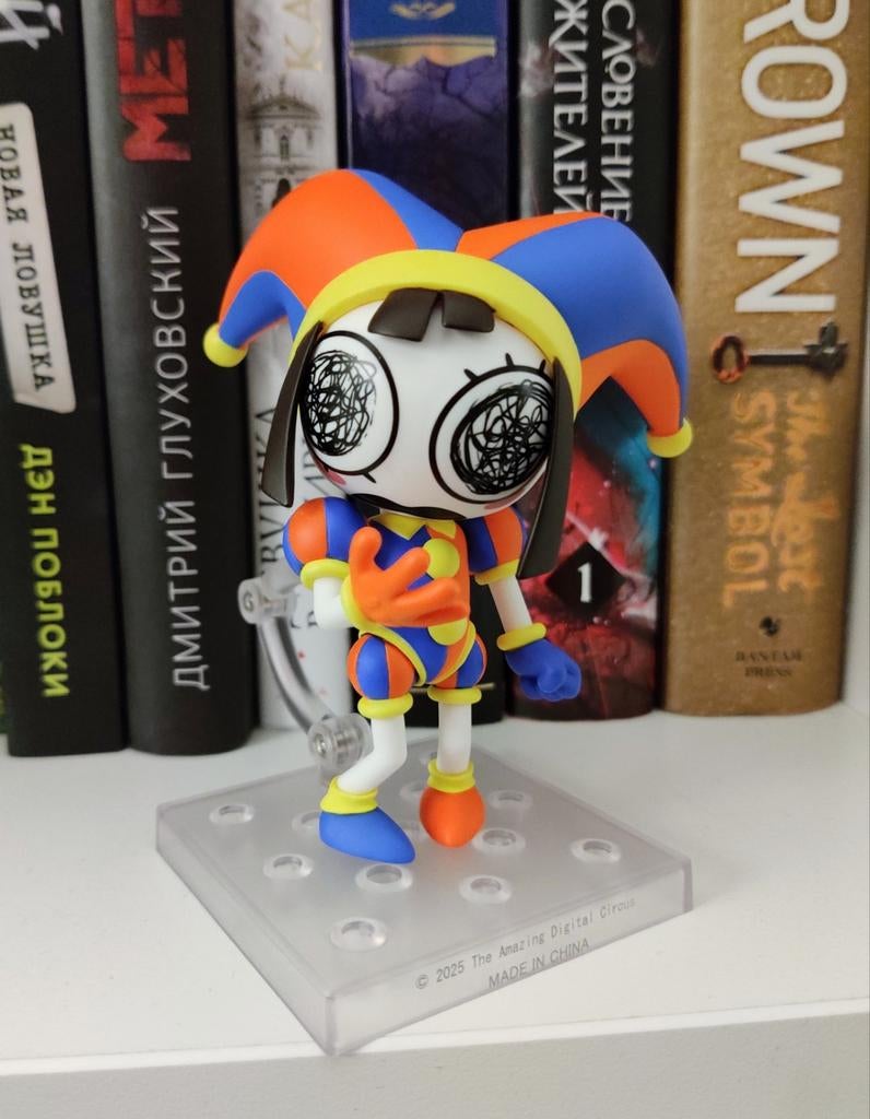 The Amazing Digital Circus Pomni Nendoroid anime figure, Verzamelen, Poppetjes en Figuurtjes, Ophalen of Verzenden, Zo goed als nieuw