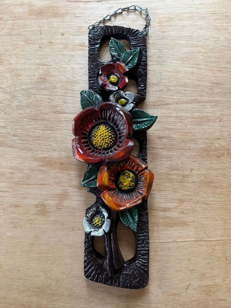 Fat lava perignem (?) wandhanger muur hanger Ruscha (?), Ophalen of Verzenden