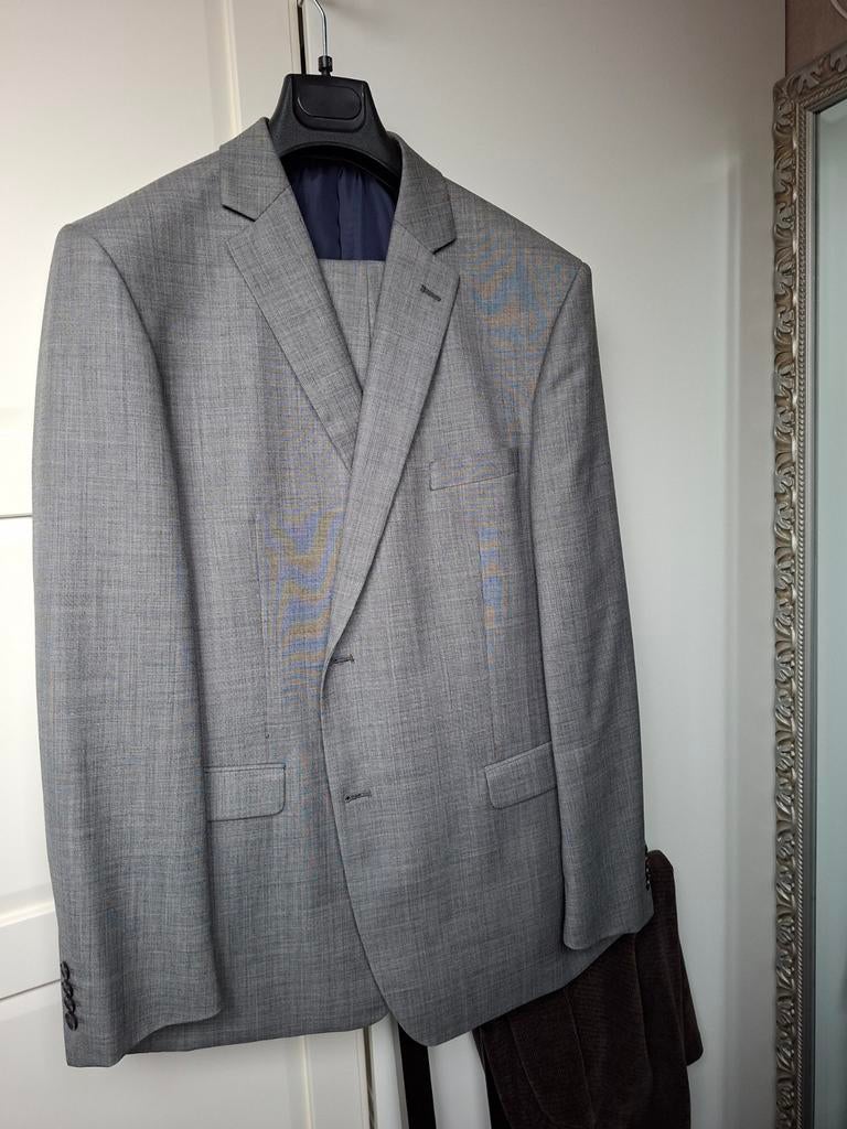 Heren kostuum, Kleding | Heren, Kostuums en Colberts, Maat 52/54 (L), Tom Tailor, Ophalen of Verzenden, Zo goed als nieuw