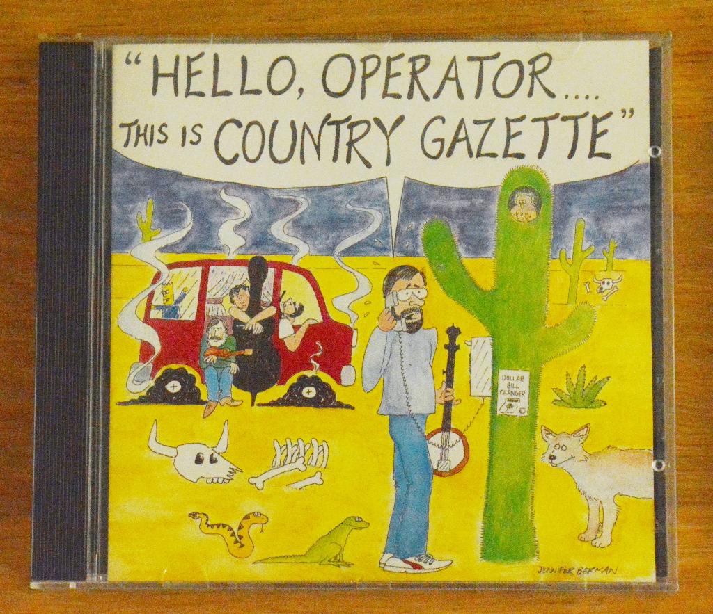 cd, Country Gazette -Hello Operator, This is Country Gazette, Cd's en Dvd's, Ophalen of Verzenden, 1980 tot 2000, Zo goed als nieuw