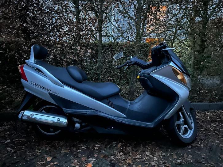 Suzuki Burgman 400cc motorscooter 2004, Motoren, Motoren | Suzuki, Particulier, Scooter, Minimaal motorrijbewijs A2, Ophalen