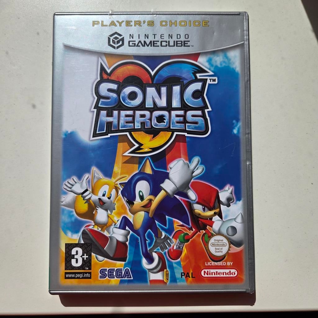 Sonic Heroes - Nintendo GameCube (PAL), Spelcomputers en Games, Games | Nintendo GameCube, Ophalen of Verzenden