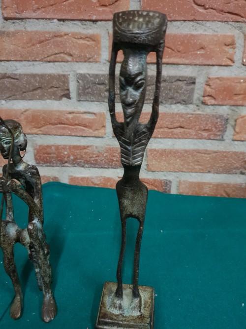 Beelden /sculpturen van brons, 2 stuks, verkregen door verlo, Ophalen of Verzenden
