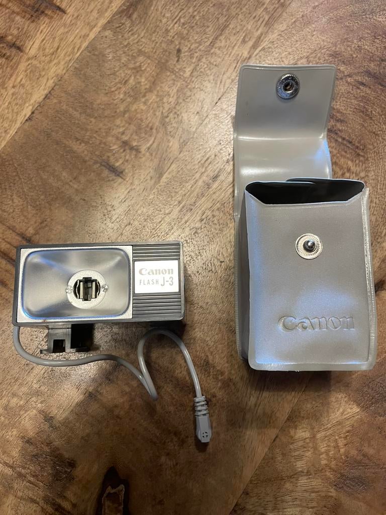 Flitser Canon vintage flash J-3, Ophalen of Verzenden