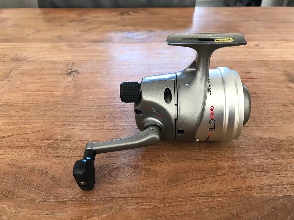 vintage dam quick molen zie foto’s en omschrijving, Watersport en Boten, Hengelsport | Algemeen, Ophalen of Verzenden, Zo goed als nieuw