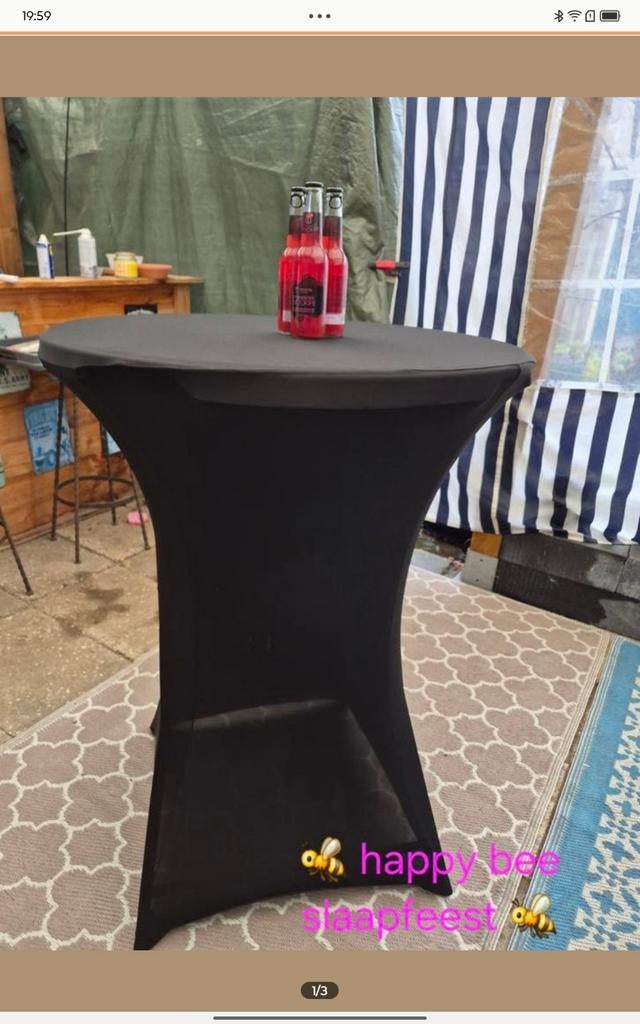 Sta tafel te huur, Ophalen
