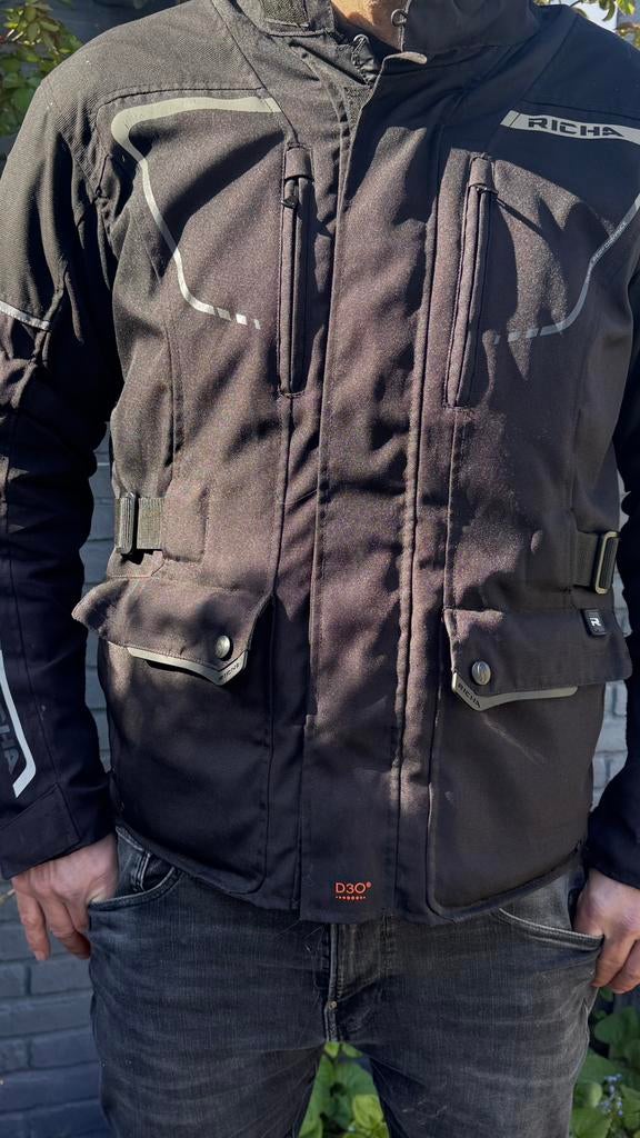 Richa goretex motorjas en broek te koop, Motoren, Ophalen of Verzenden, Tweedehands, Combipak