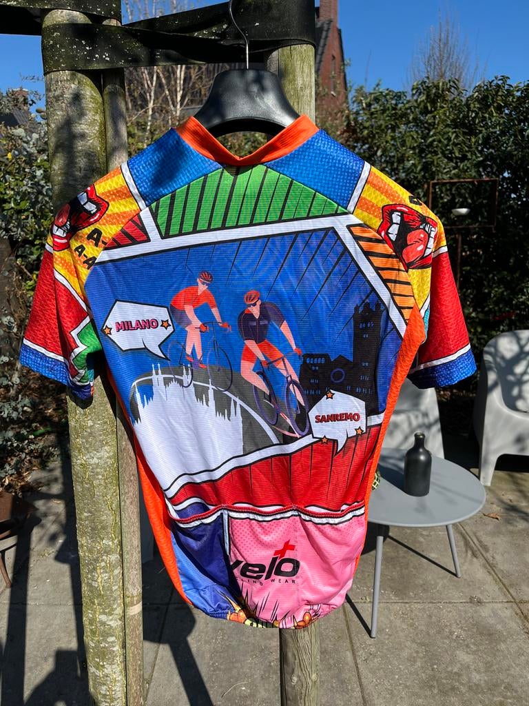 Wielrenshirt Granfondo Milano Sanremo (maat M), Ophalen of Verzenden, Nieuw, Kleding