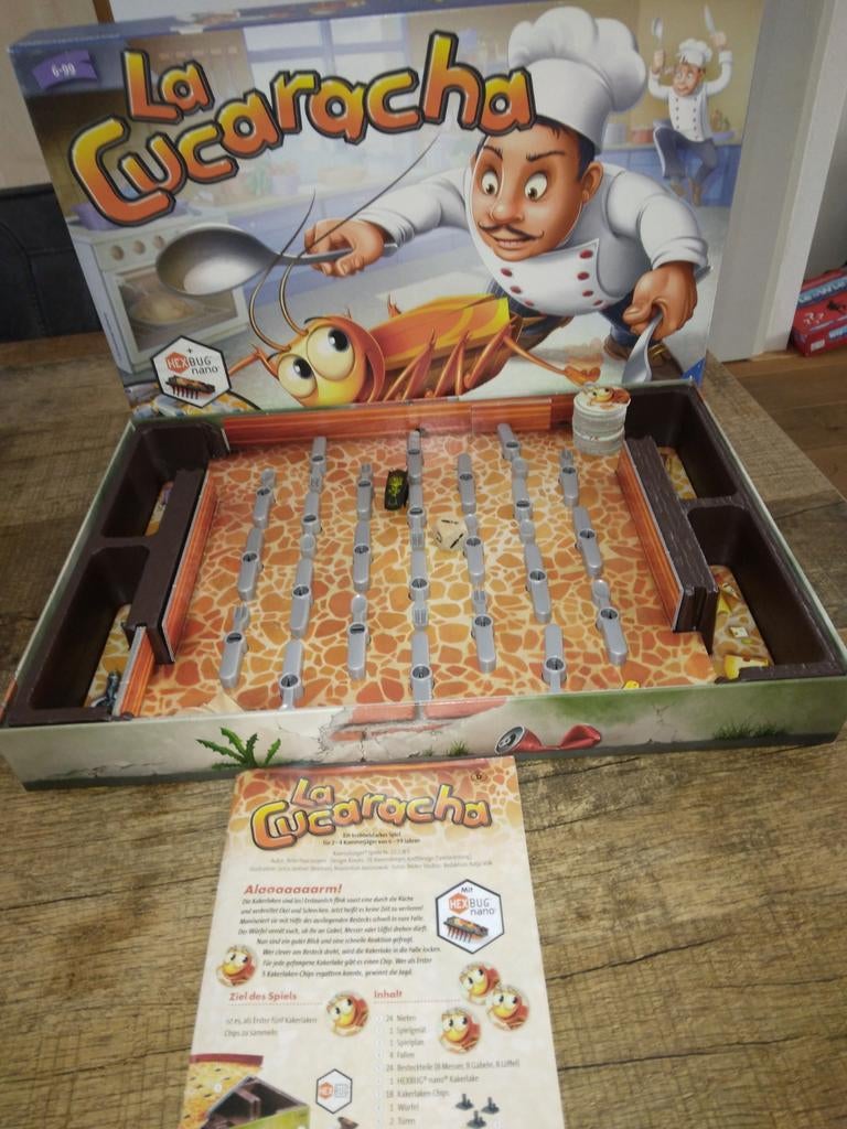 La cucaracha, Hobby en Vrije tijd, Gezelschapsspellen | Bordspellen, Ophalen of Verzenden