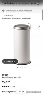 Rode prullenbak  IKEA - LET OP!, Ophalen, Gebruikt, Met pedaal, 50 tot 75 cm