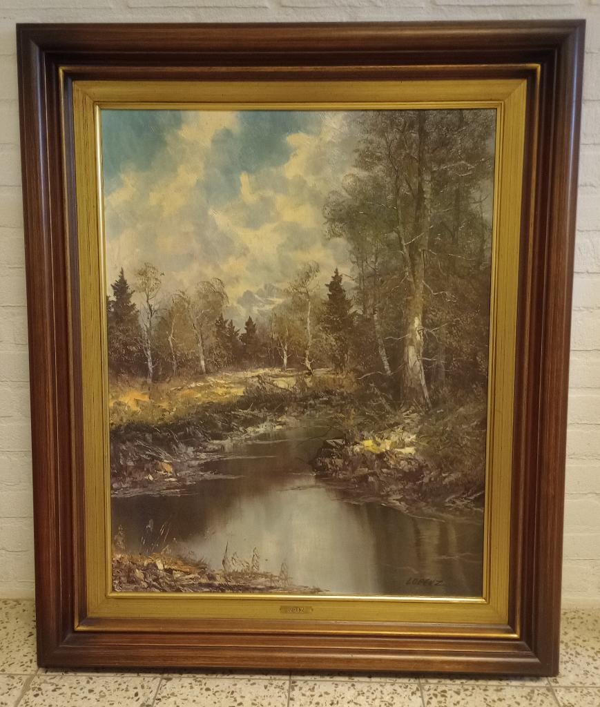 Schilderij Lorenz, Antiek en Kunst, Ophalen