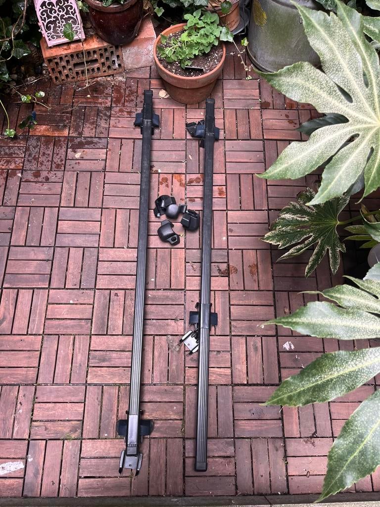 Jetbag dakdragers open rail - compleet & universeel, Auto diversen, Dakdragers, Ophalen, Gebruikt