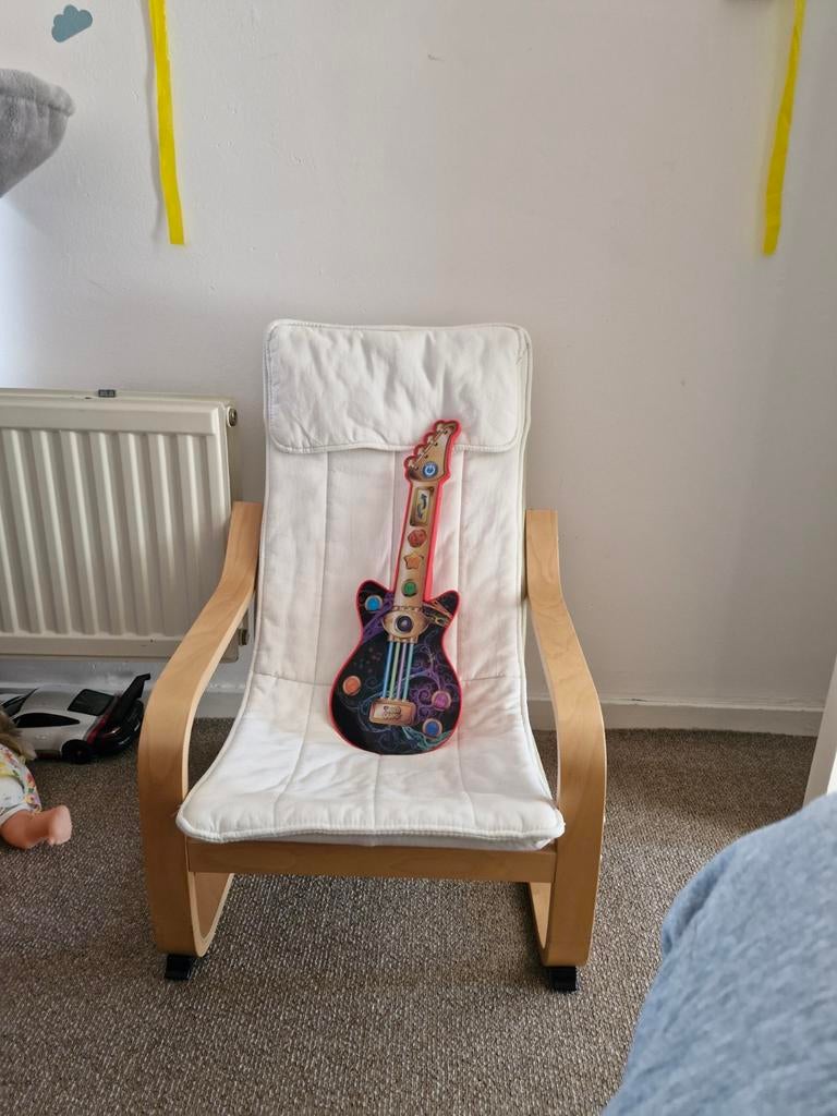 2x kinderstoel, stof op de stoeltje is van linnen, Huis en Inrichting, Fauteuils, Ophalen of Verzenden, 75 tot 100 cm, Minder dan 50 cm