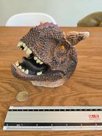 Dino Handpop / Hoofd van Plastic - Realistisch Design, Ophalen of Verzenden, Zo goed als nieuw, Jongen of Meisje