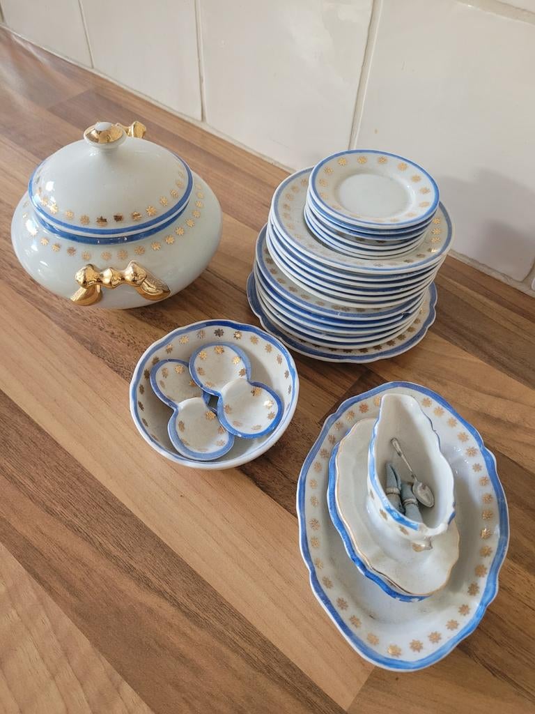 Schattig klein servies, Ophalen of Verzenden