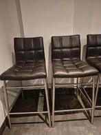 Barkrukken 4x, Ophalen, Kunststof, Gebruikt, 60 tot 90 cm