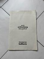 Gerrit Achterberg - Gedichten en foto’s, 1980 tot heden, Foto, Ophalen of Verzenden, Zo goed als nieuw