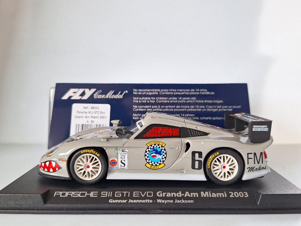 Fly Porsche 911 Gt1 Evo Grand -Am Miami 2003 A59, Overige merken, Racebaan, Fly, Nieuw