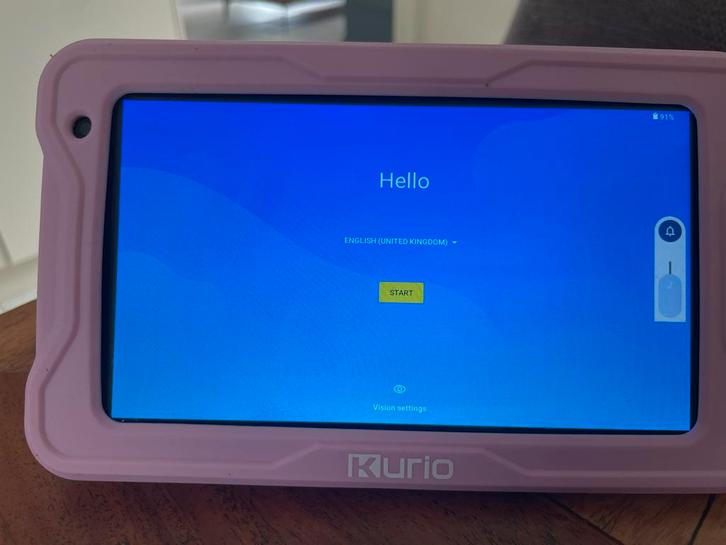 Kurio Tablet Lite Roze - Zo goed als nieuw, met garantie, Computers en Software, Android Tablets, Zo goed als nieuw, Ophalen of Verzenden