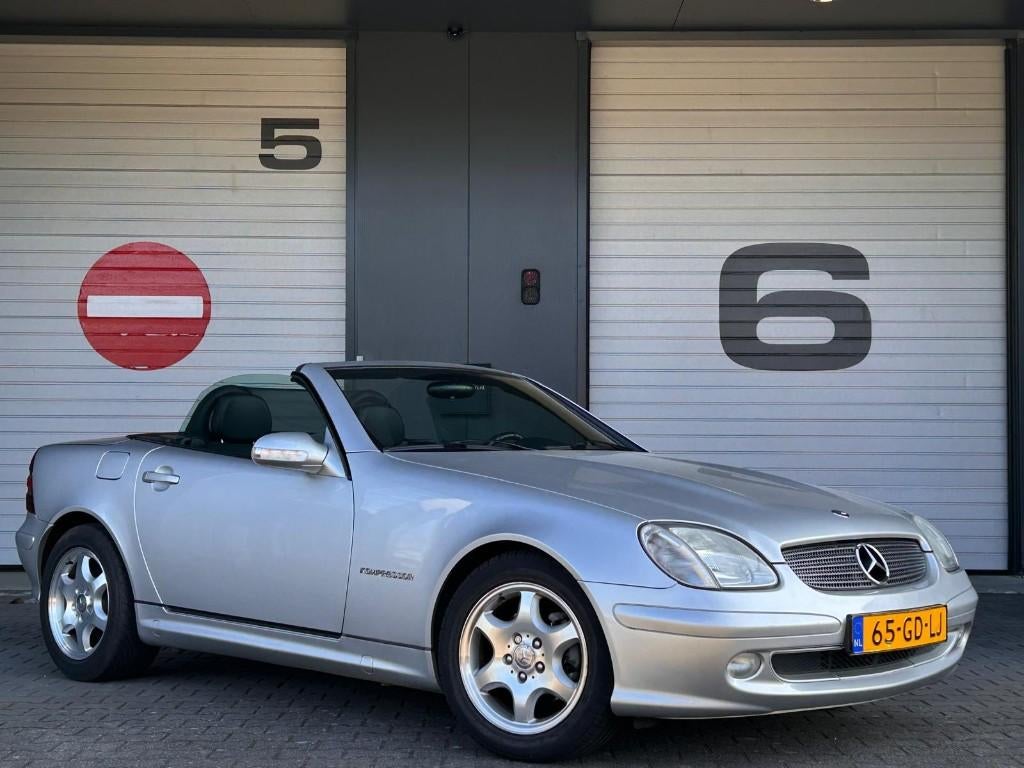 Mercedes-Benz SLK 200 K. | Airco | Leder | Stoelvw | Org. NL, Auto's, Euro 2, 1998 cc, Achterwielaandrijving, 4 cilinders