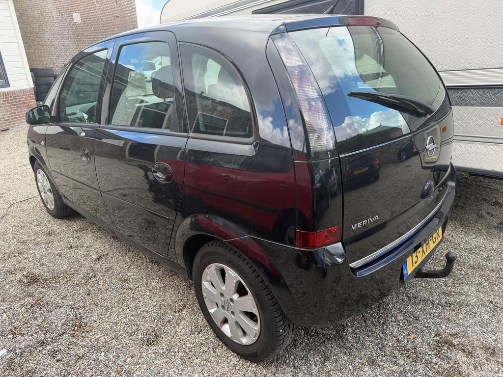 Opel Meriva 1.6-16V Temptation AUTOMAAT Cruise Airco Nette A, Auto's, Opel, 15 km/l, 4 cilinders, Zwart, Origineel Nederlands