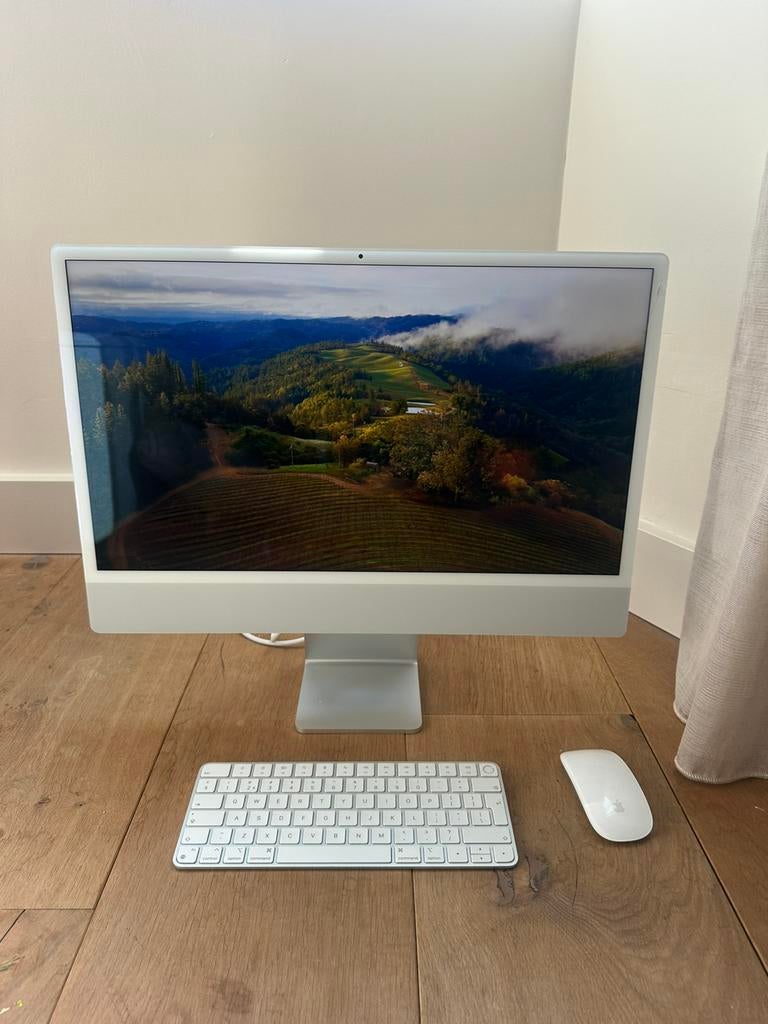 iMac 24 inch M1 2021 16GB, Computers en Software, Apple Desktops, Ophalen, Zo goed als nieuw, IMac