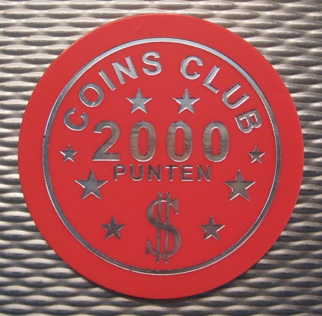 KERMIS PUSHER PUNTEN, Verzamelen, Overige munten, Verzenden, Gebruikt