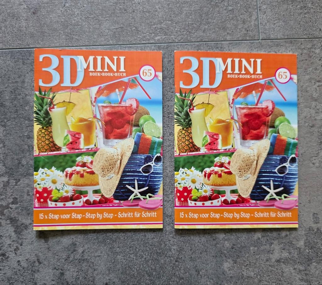 Studiolight 3D mini knipvellen knipvel boek NIEUW, Hobby en Vrije tijd, Kaarten | Zelf maken, Ophalen of Verzenden, Nieuw, Knipvel