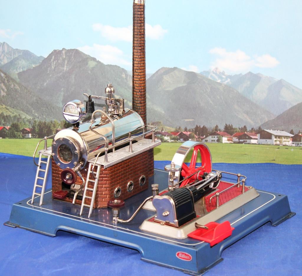 Wilesco D 20 ‘Real Steam’ Krachtige stoommachine., Ophalen of Verzenden