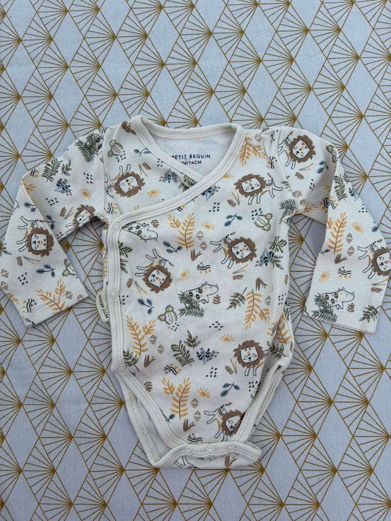 Petit Beguin romper maat 74, Kinderen en Baby's, Babykleding | Maat 74, Ophalen of Verzenden, Gebruikt, Jongetje of Meisje, Nacht- of Onderkleding