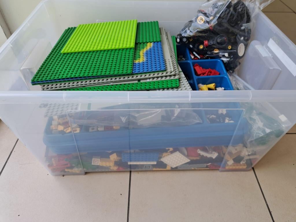 Grote partij LEGO –Fabuland dieren/pirateneiland/grondplaten, Ophalen, Gebruikt, Overige thema's, Lego