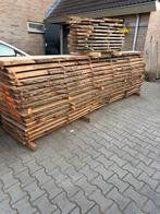 15x inlandse eiken schaaldelen 340x65x4cm voor 1000 euro, Ophalen, Zo goed als nieuw, 250 cm of meer, Planken