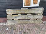 Eiken tuinpoort 220x100cm breed, Ophalen of Verzenden, Zo goed als nieuw, 150 tot 200 cm, Hout