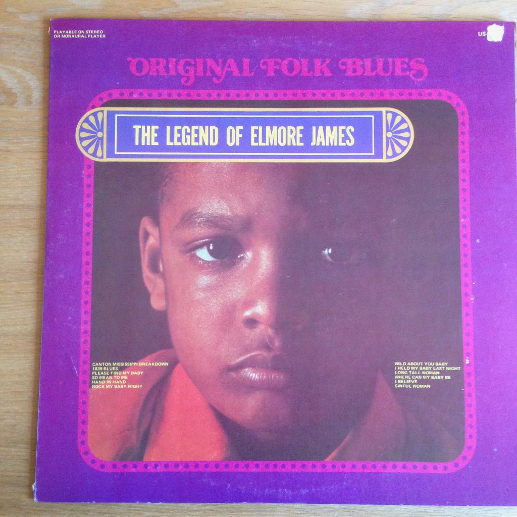 The Legend Of Elmore James LP, Cd's en Dvd's, Vinyl | Jazz en Blues, Ophalen, 1960 tot 1980, Gebruikt, 12 inch