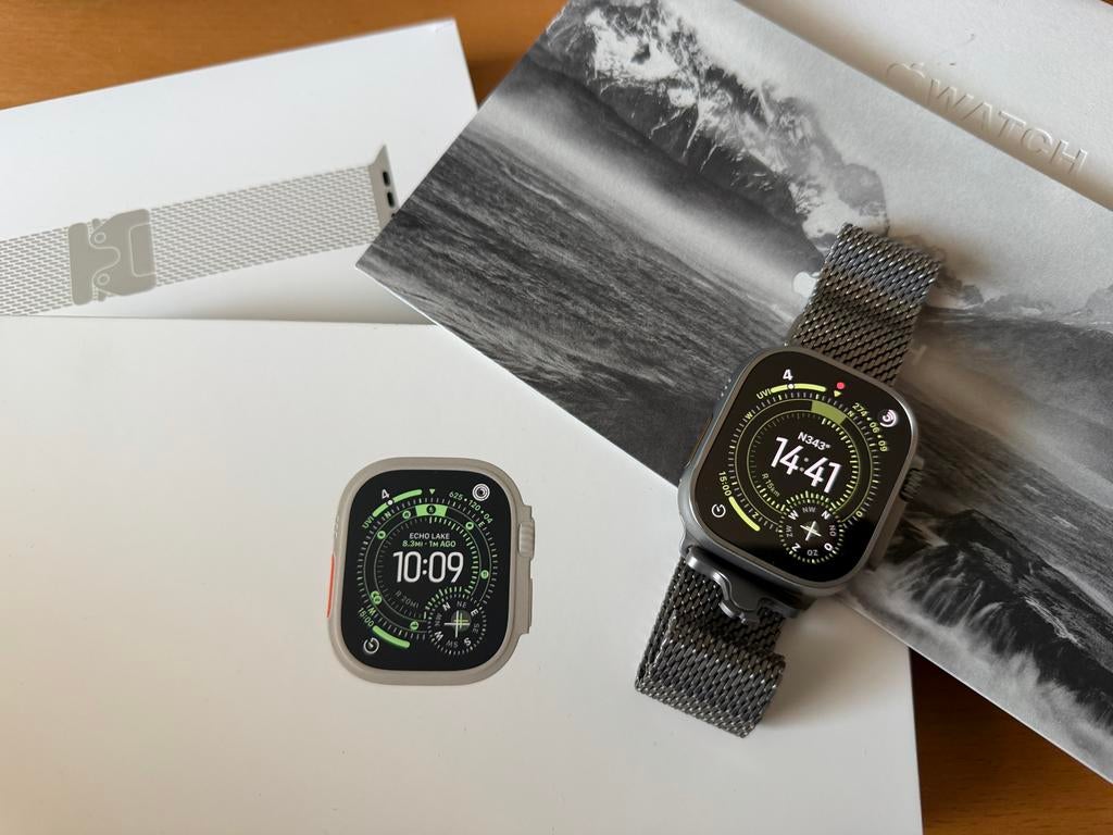 Apple Watch Ultra 3 - Zo goed als nieuw, Sieraden, Tassen en Uiterlijk, Smartwatches, IOS, Ophalen of Verzenden, Zo goed als nieuw